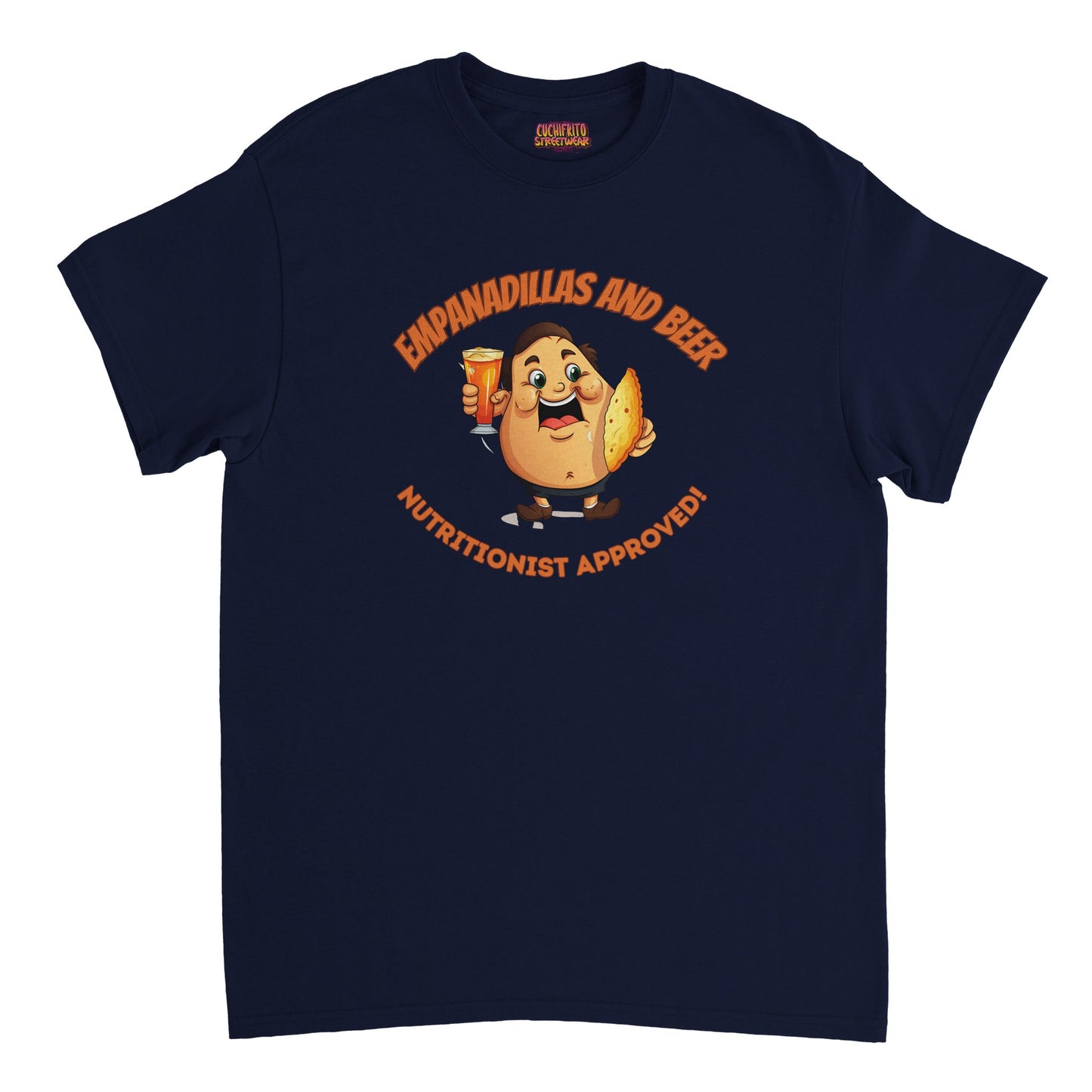 Empanadillas and Beer Unisex Crewneck T-shirt